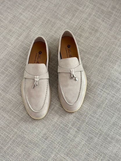 Loropiana Summer Walk Suede Loafers