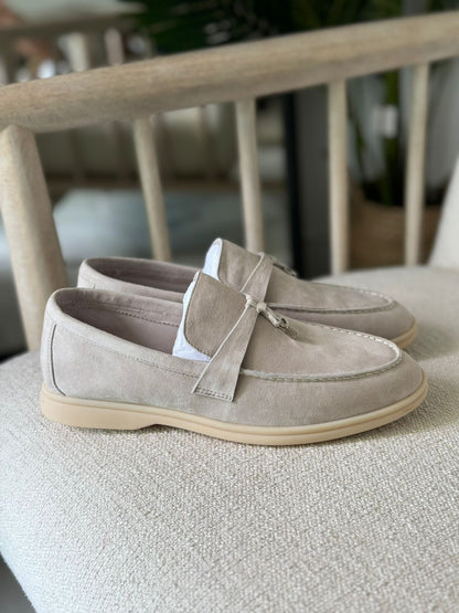 Loropiana Summer Walk Suede Loafers