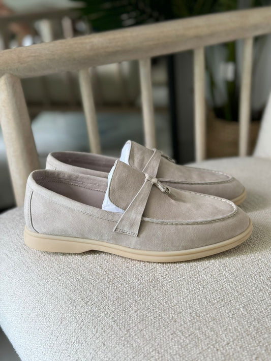Loropiana Summer Walk Suede Loafers