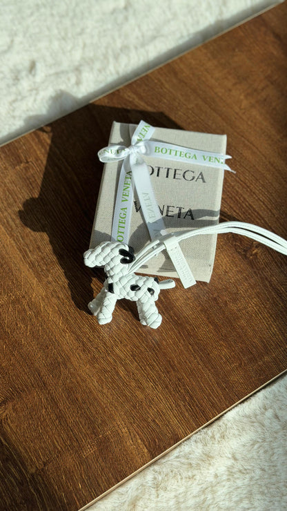 Bottega Veneta Dog Charm