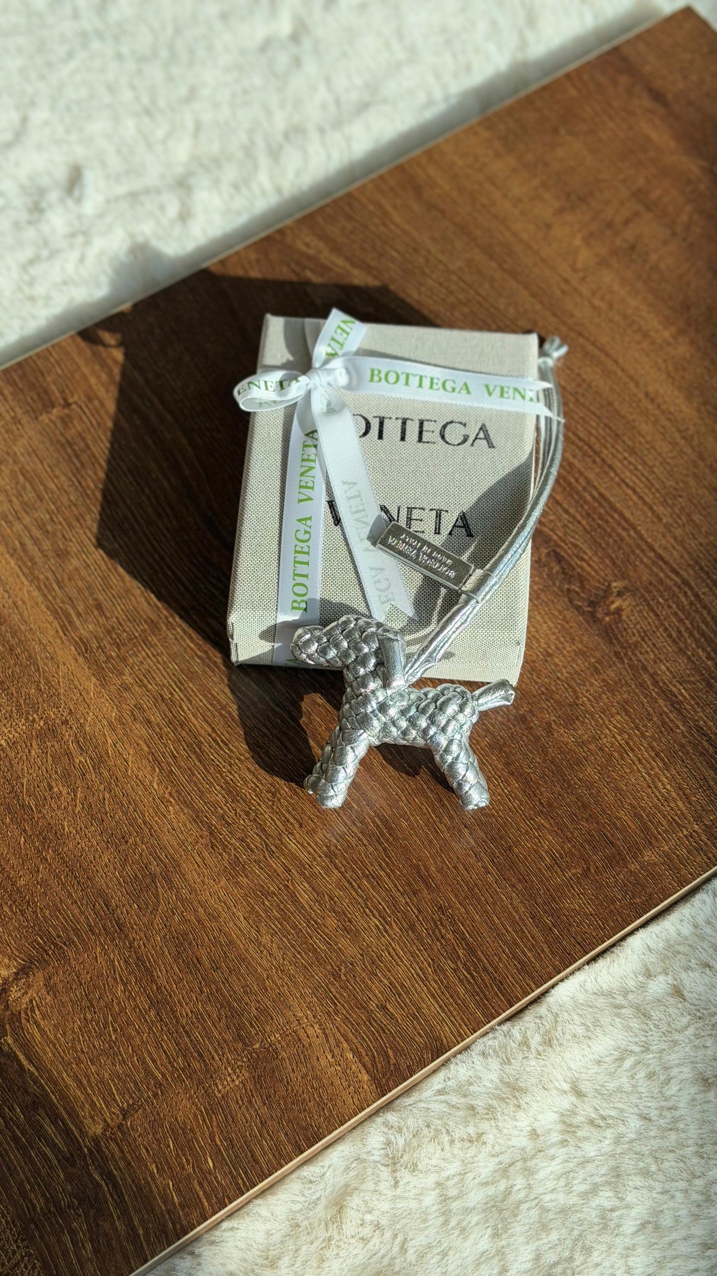 Bottega Veneta Dog Charm