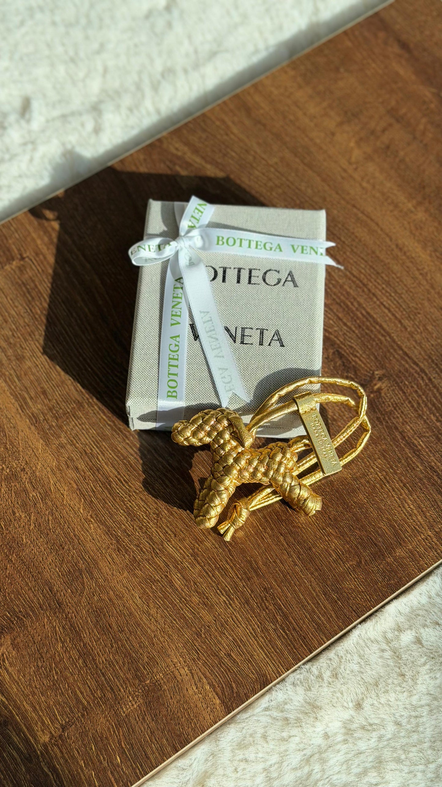 Bottega Veneta Dog Charm
