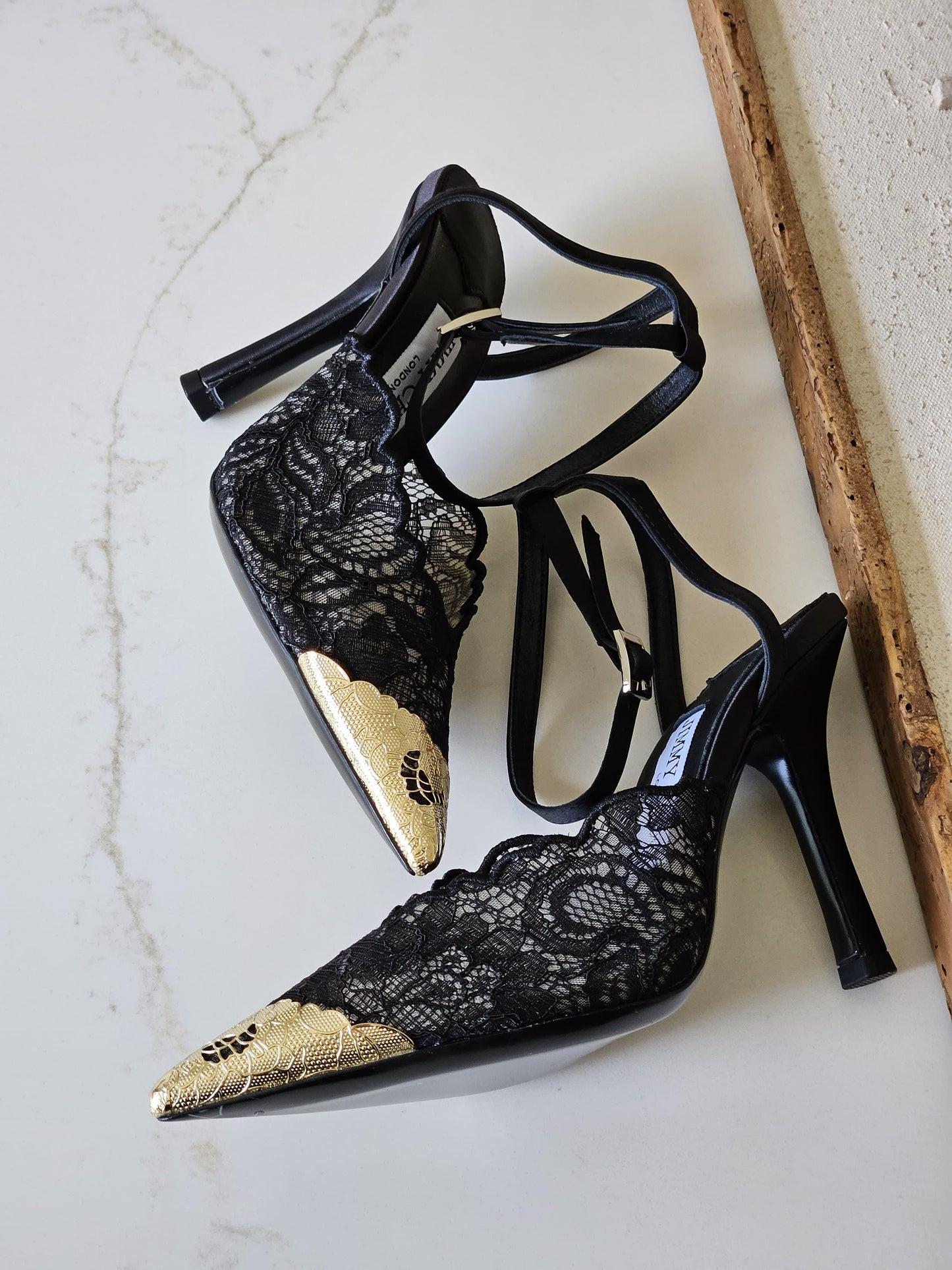 Faiz 100  Jimmy Choo Lace Pumps