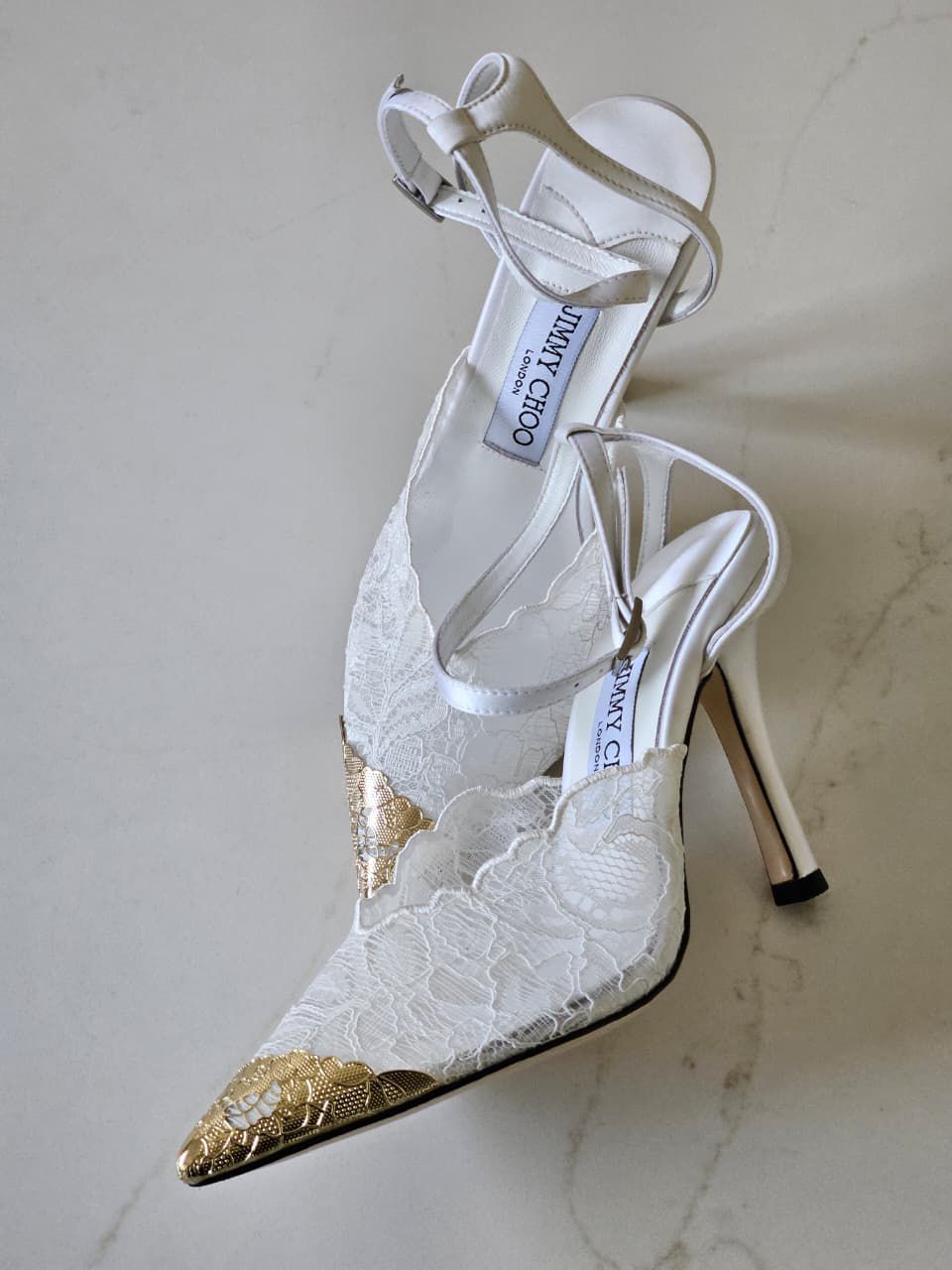 Faiz 100  Jimmy Choo Lace Pumps