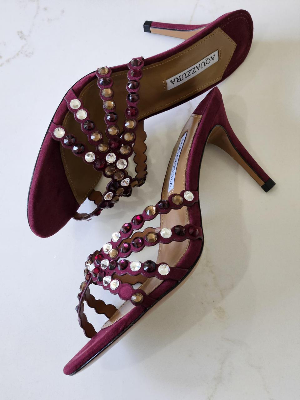 Aquazzura Tequila 75 Mule Sandals