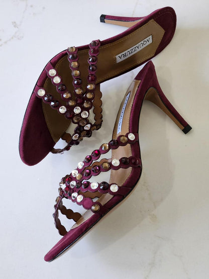 Aquazzura Tequila 75 Mule Sandals