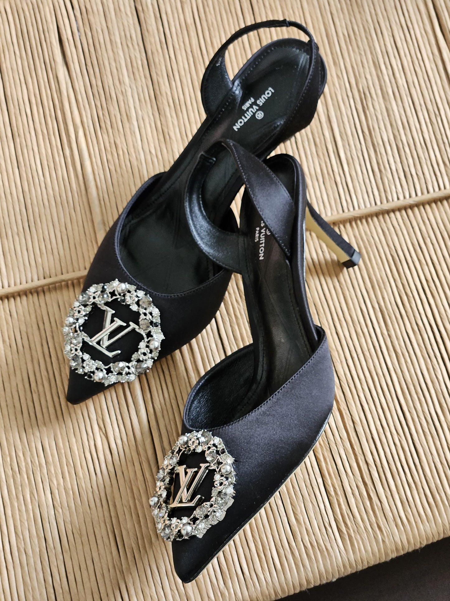 LV Met Slingback Pump