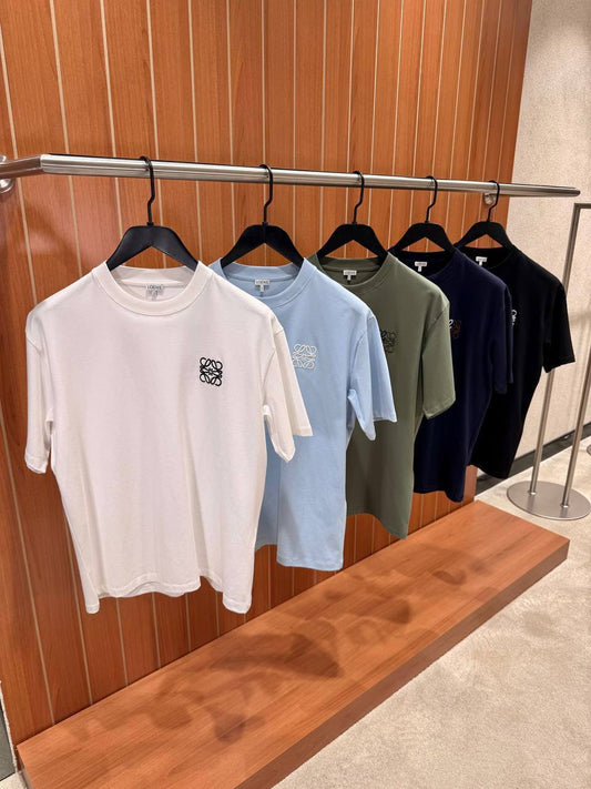 Loewe Anagram Logo Cotton Crewneck T-Shirt