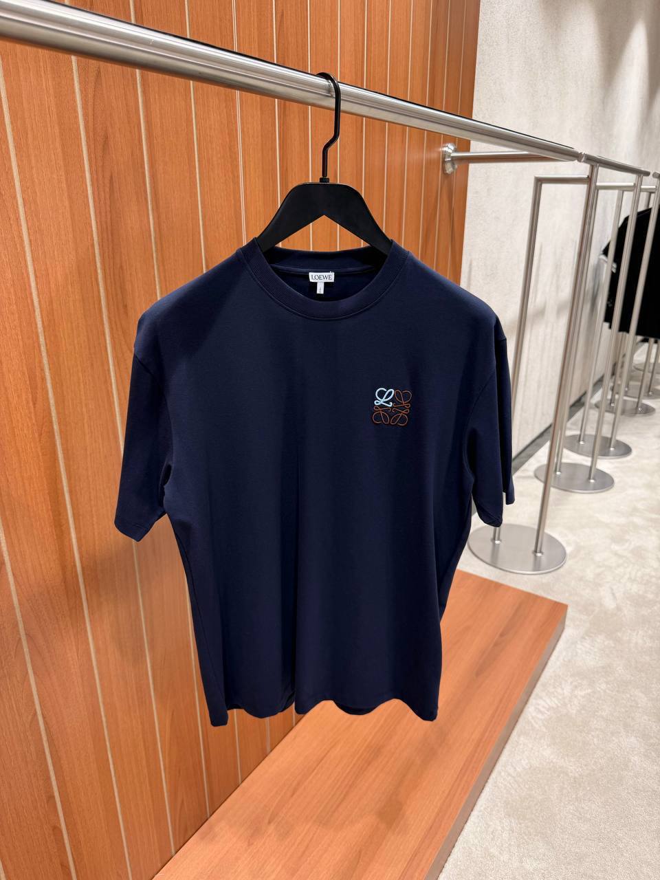 Loewe Anagram Logo Cotton Crewneck T-Shirt