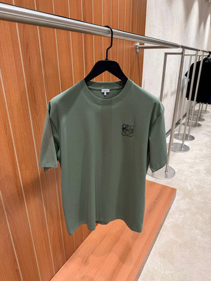 Loewe Anagram Logo Cotton Crewneck T-Shirt