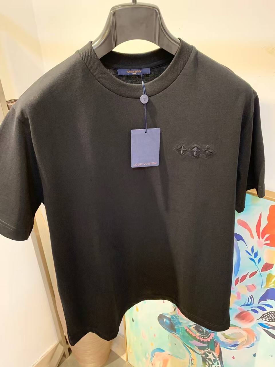 Louis Vuitton Embossed LV Logo T-Shirt