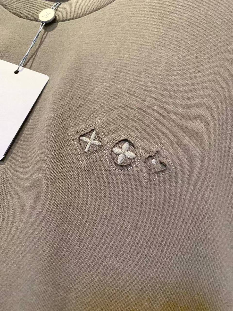 Louis Vuitton Embossed LV Logo T-Shirt
