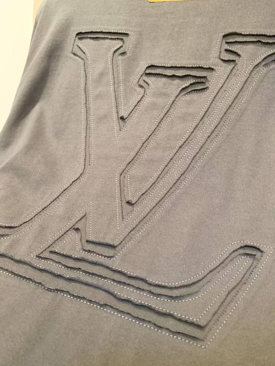 Louis Vuitton Embossed LV Logo T-Shirt