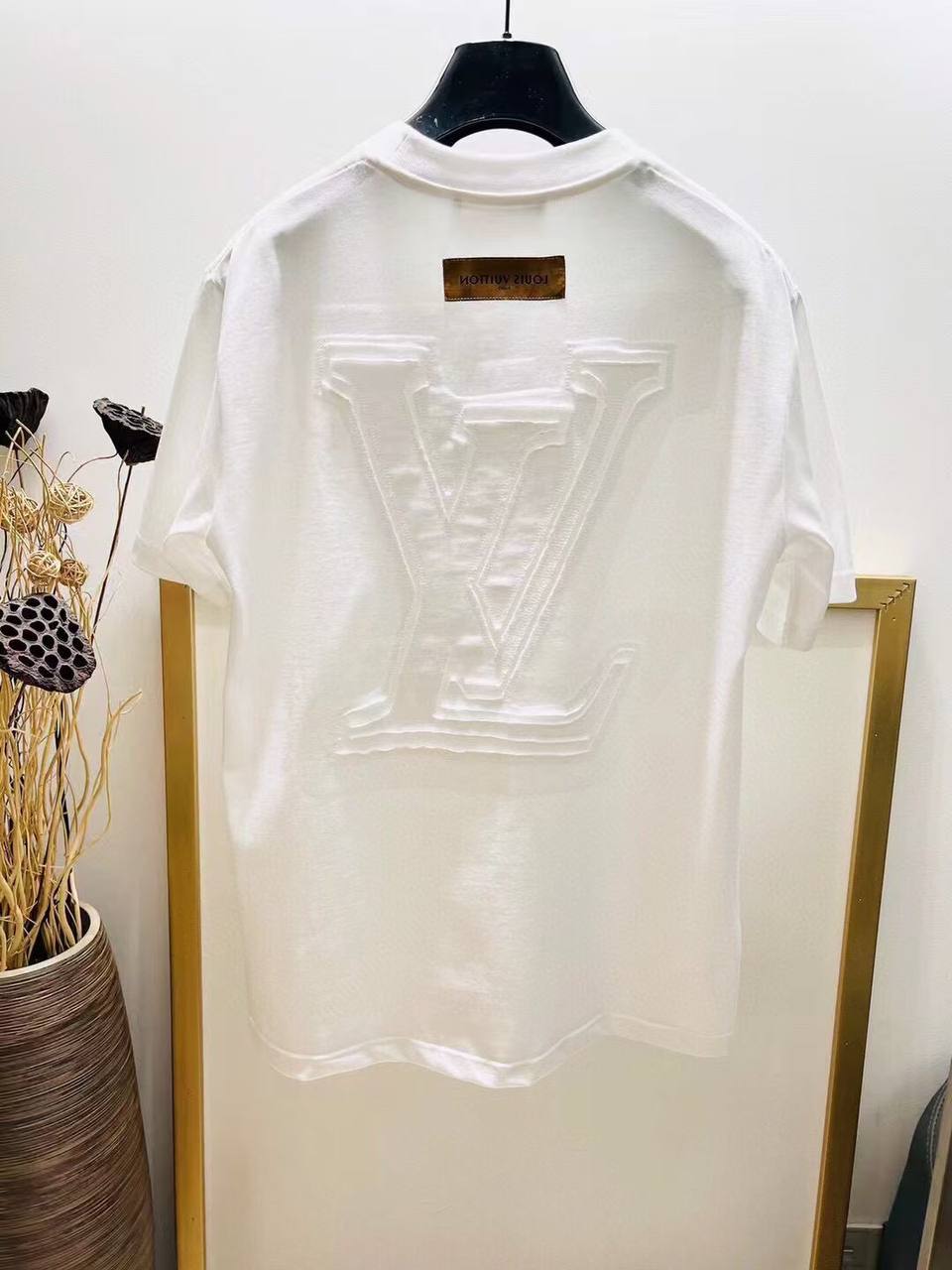 Louis Vuitton Embossed LV Logo T-Shirt