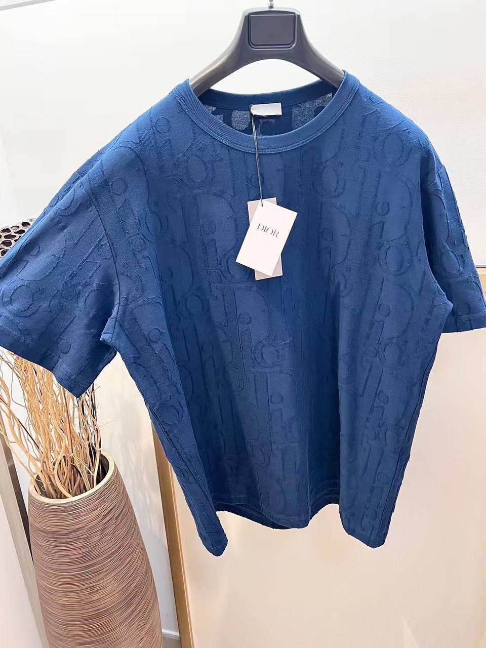 Christian Dior Monogram Embossed T-Shirt