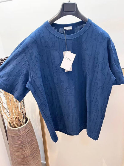 Christian Dior Monogram Embossed T-Shirt