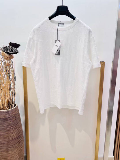 Christian Dior Monogram Embossed T-Shirt