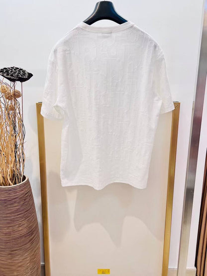 Christian Dior Monogram Embossed T-Shirt