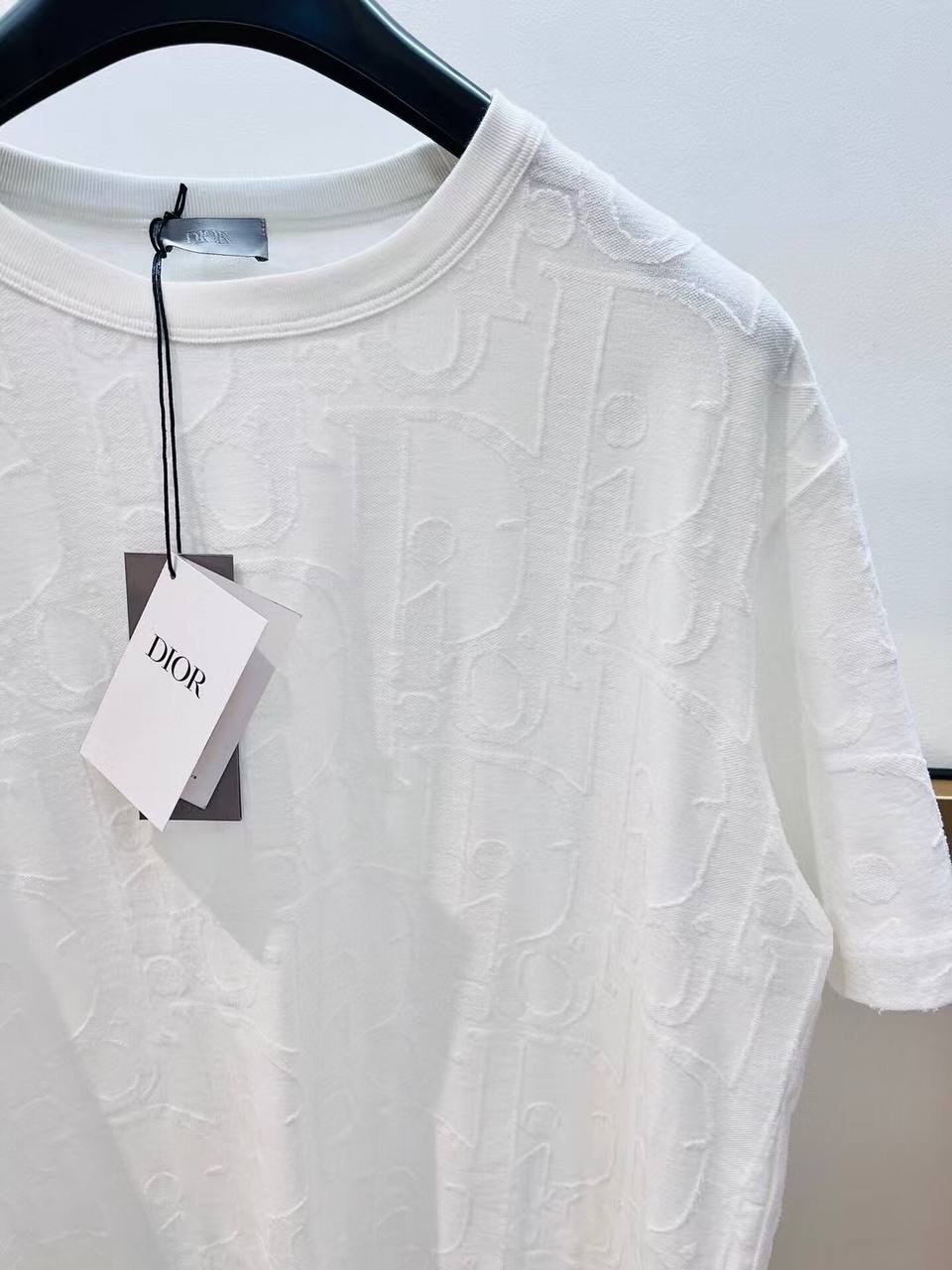 Christian Dior Monogram Embossed T-Shirt