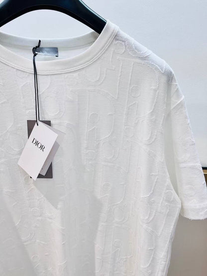 Christian Dior Monogram Embossed T-Shirt