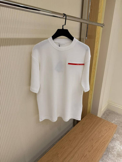 Prada Logo Patch T-Shirt