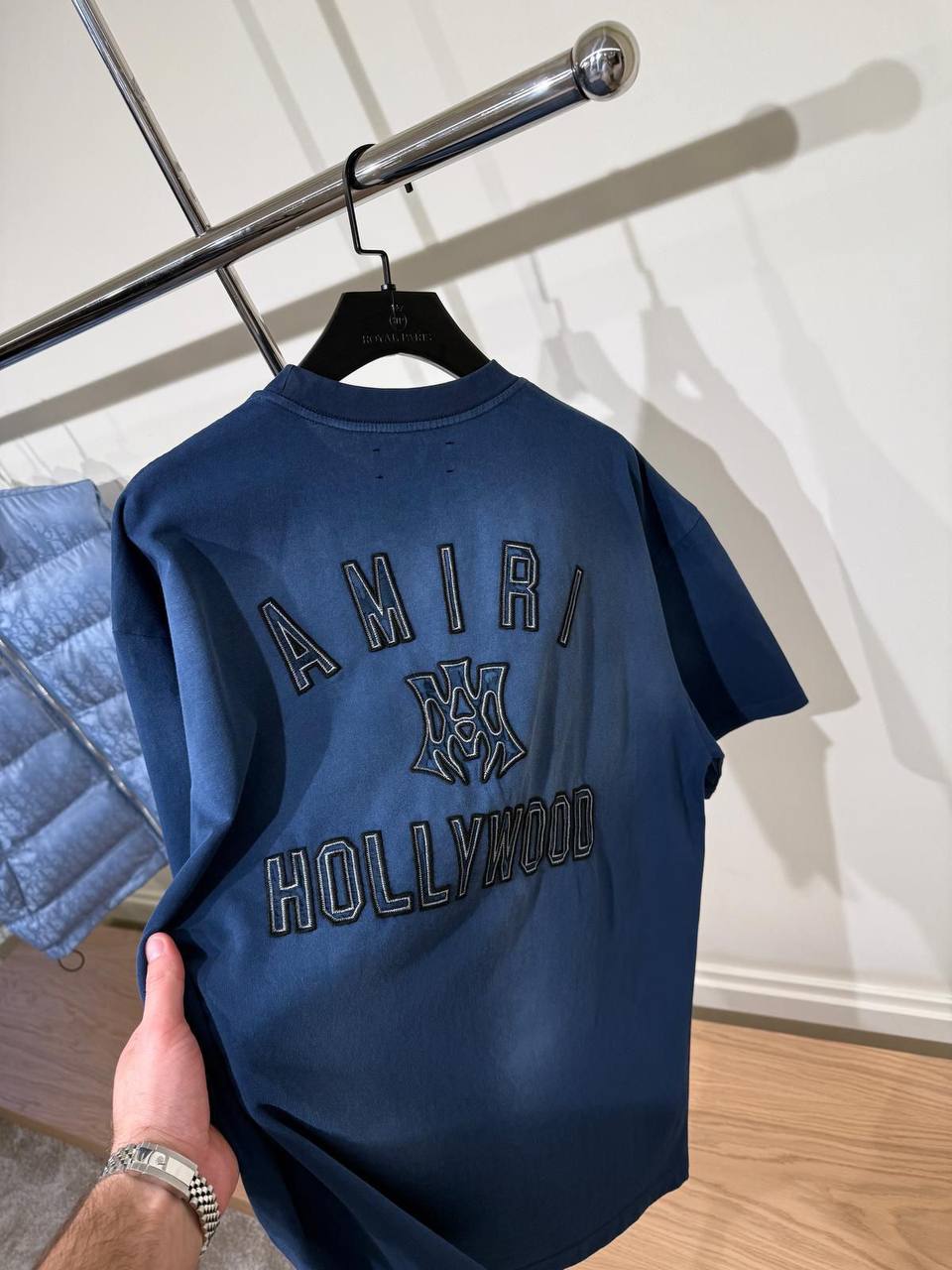 Amiri Hollywood Logo Graphic T-Shirt