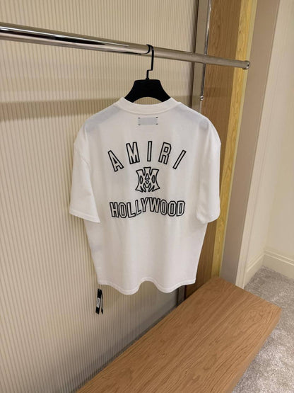 Amiri Hollywood Logo Graphic T-Shirt