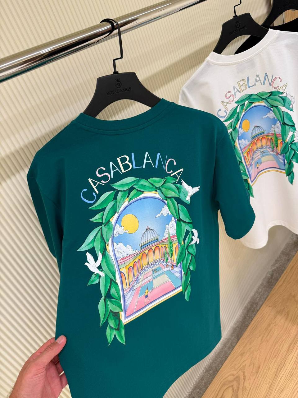 Casablanca Scenic Garden Graphic T-Shirt