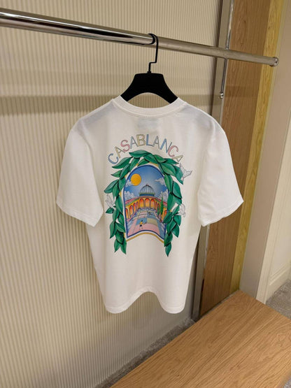 Casablanca Scenic Garden Graphic T-Shirt