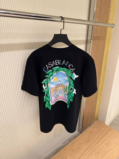 Casablanca Scenic Garden Graphic T-Shirt