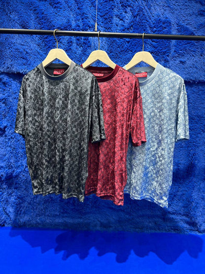 Gucci Monogram Velvet T-Shirt