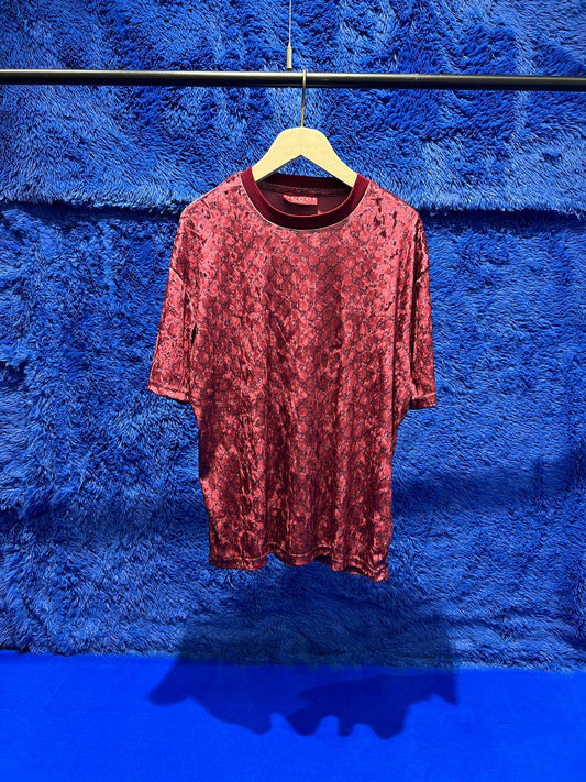 Gucci Monogram Velvet T-Shirt
