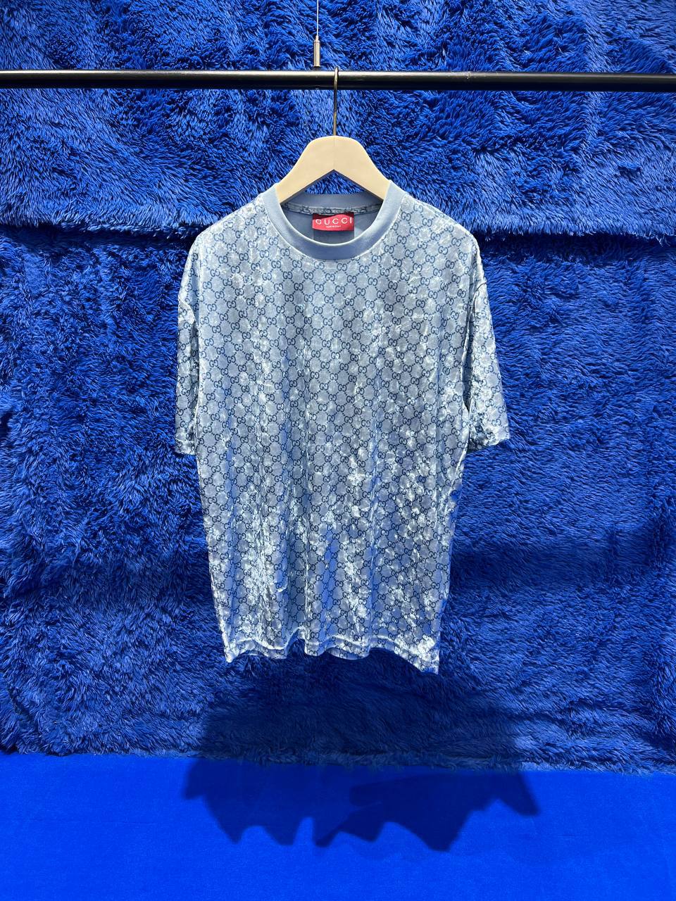 Gucci Monogram Velvet T-Shirt