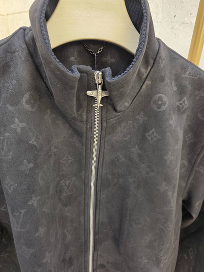 Louis Vuitton Zip-Up Logo Jacket