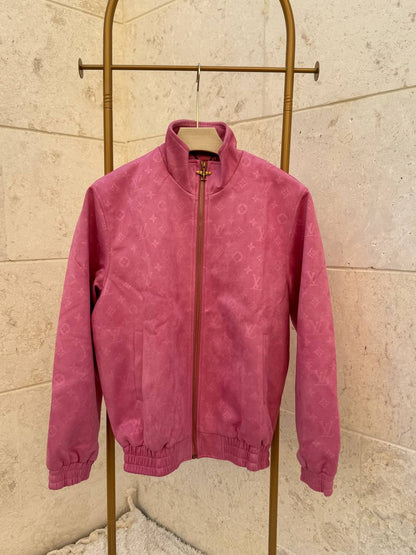 Louis Vuitton Zip-Up Logo Jacket