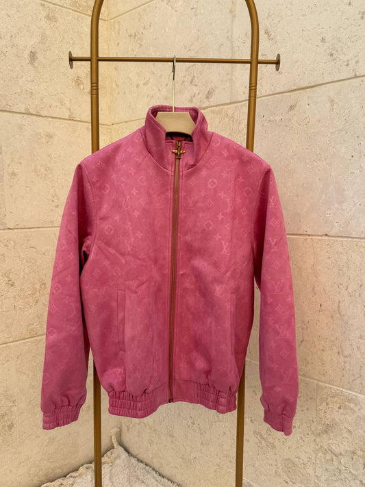 Louis Vuitton Zip-Up Logo Jacket