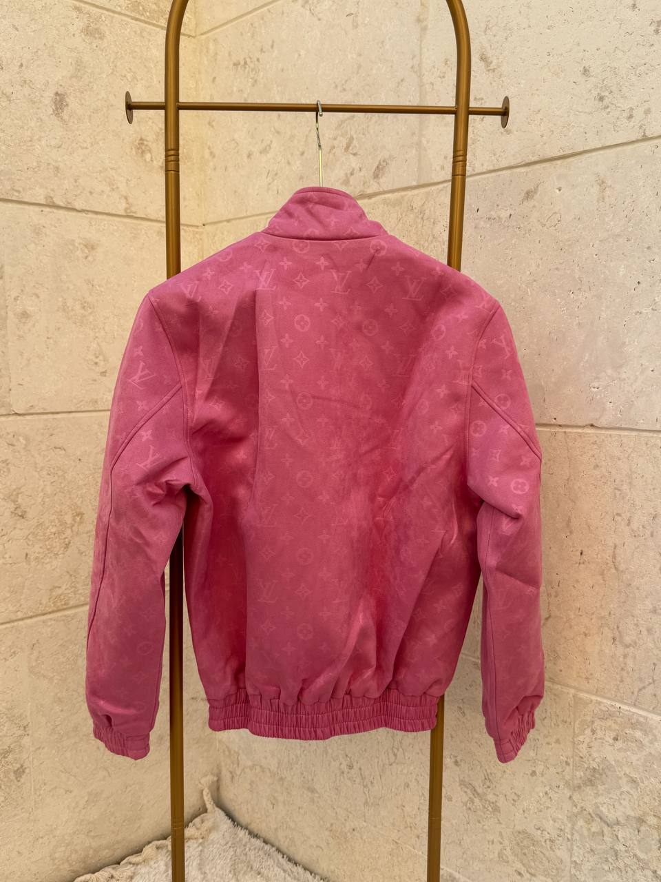 Louis Vuitton Zip-Up Logo Jacket