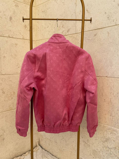 Louis Vuitton Zip-Up Logo Jacket