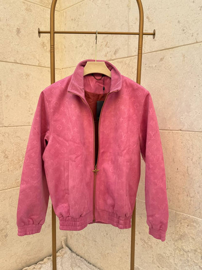 Louis Vuitton Zip-Up Logo Jacket