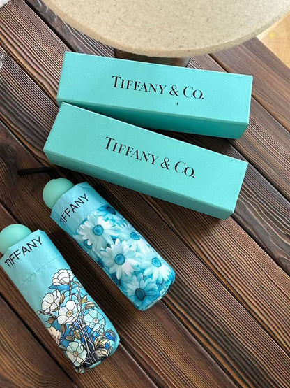 Tiffany & Co. Floral Print Umbrella