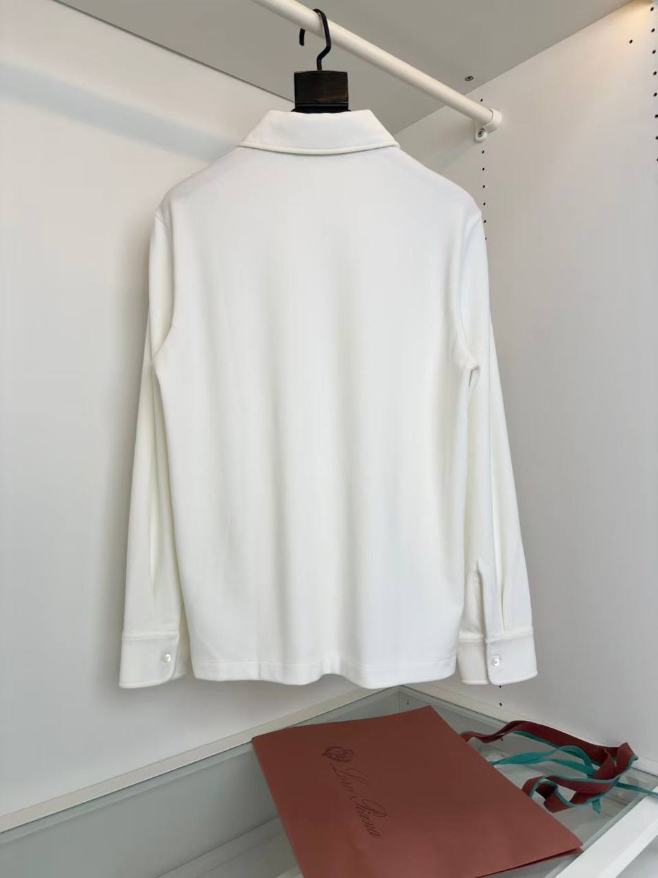 Loro Piana Long-Sleeve Polo Shirt