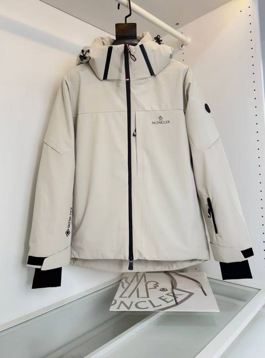 Moncler Hooded Technical Shell Jacket