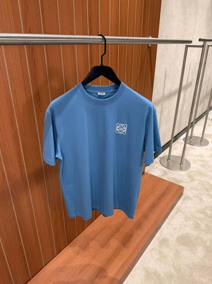 LOEWE cotton embroidered-logo T-shirt