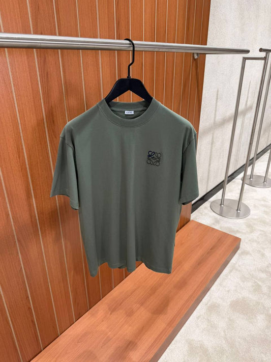 LOEWE cotton embroidered-logo T-shirt