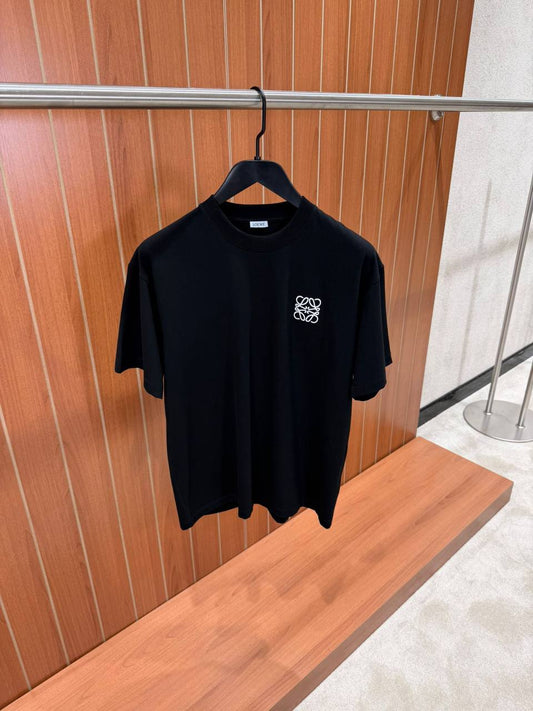 LOEWE cotton embroidered-logo T-shirt