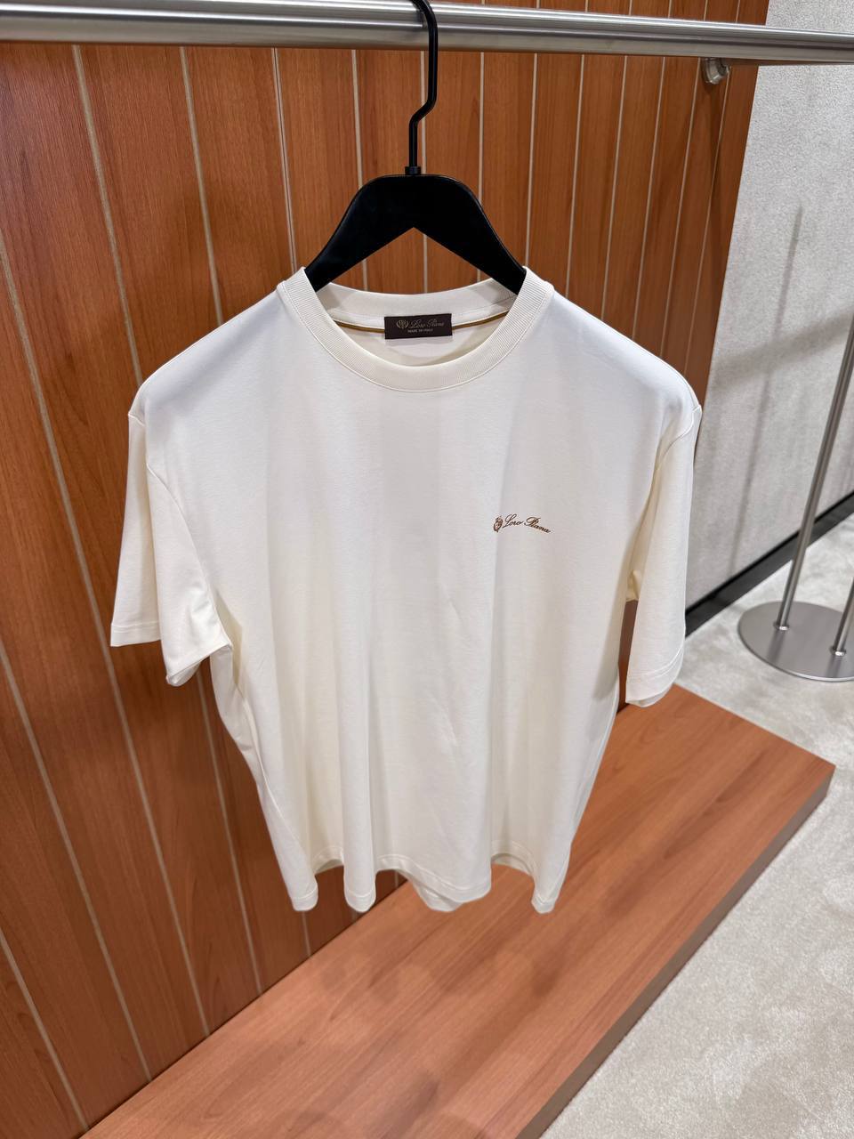 Loro Piana Embroidered Cotton T-Shirt
