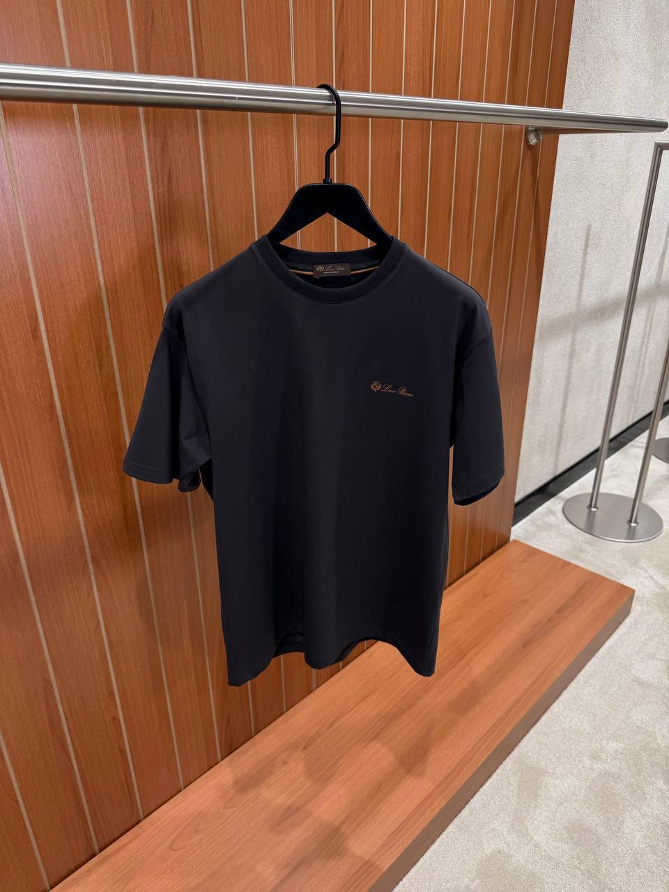 Loro Piana Embroidered Cotton T-Shirt
