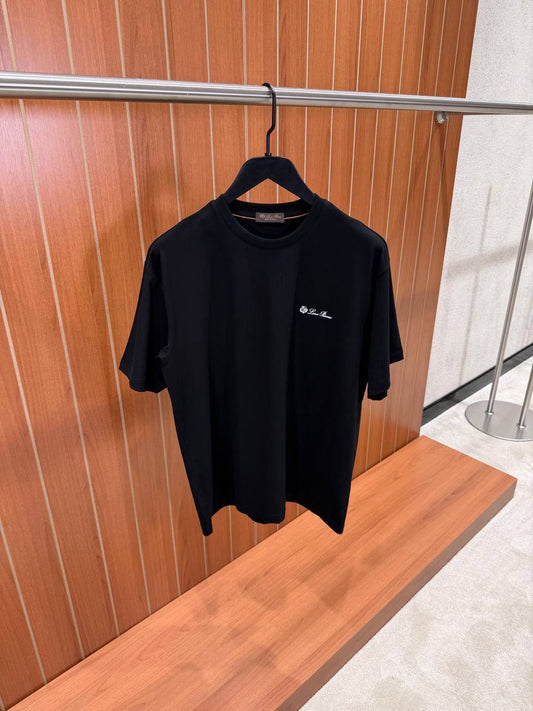 Loro Piana Embroidered Cotton T-Shirt