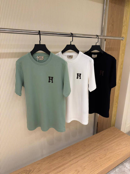 Hermes Leather Patch T-Shirt