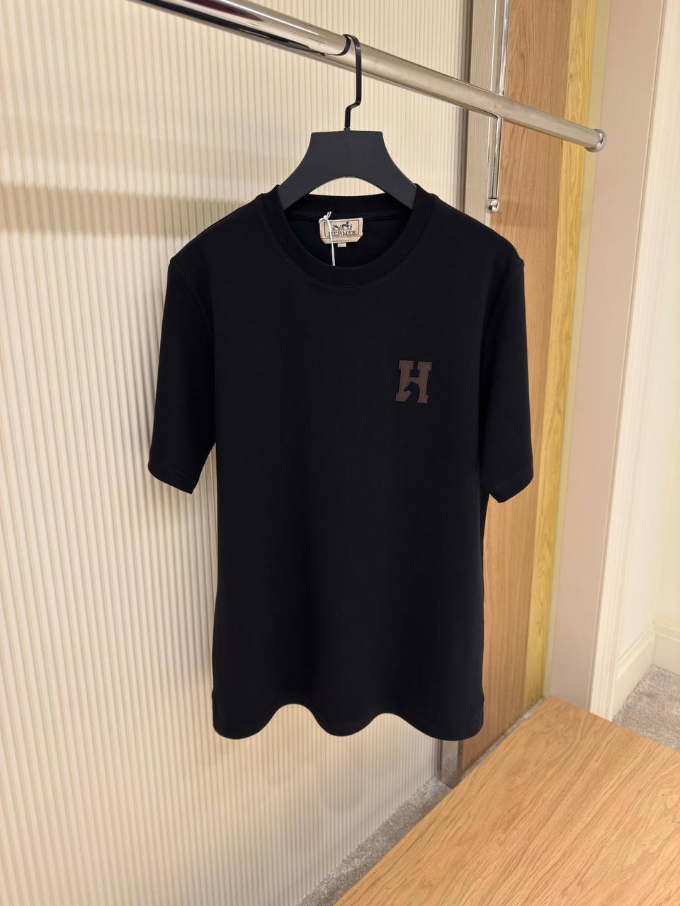 Hermes Leather Patch T-Shirt